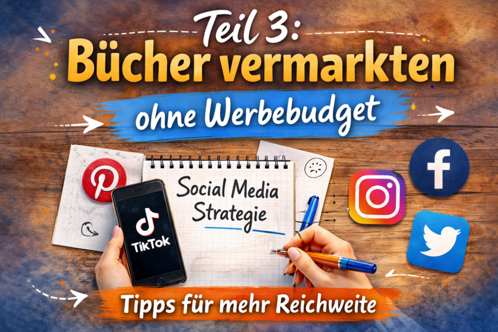 Teil 3: So vermarkte ich meine Bücher, kostenlos und mit echter Reichweite