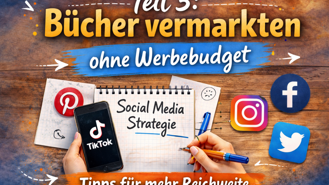 Teil 3: So vermarkte ich meine Bücher, kostenlos und mit echter Reichweite