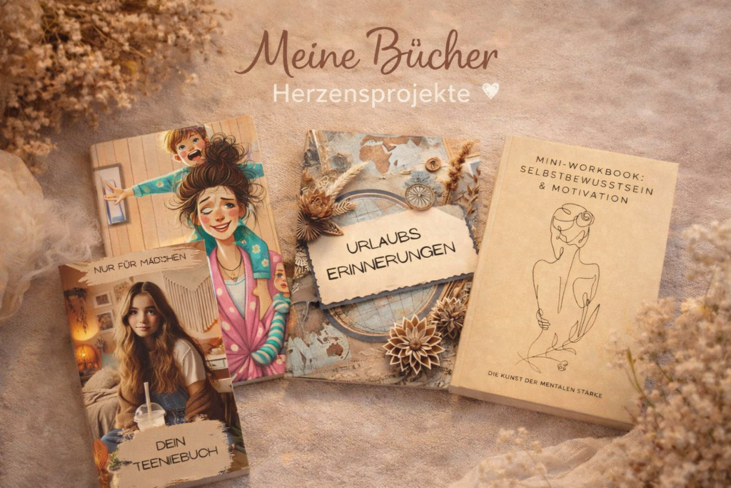 Meine Bücher – Herzensprojekte mit ganz viel Gefühl