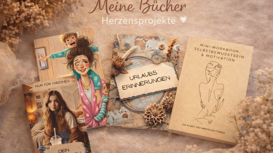 Meine Bücher – Herzensprojekte mit ganz viel Gefühl