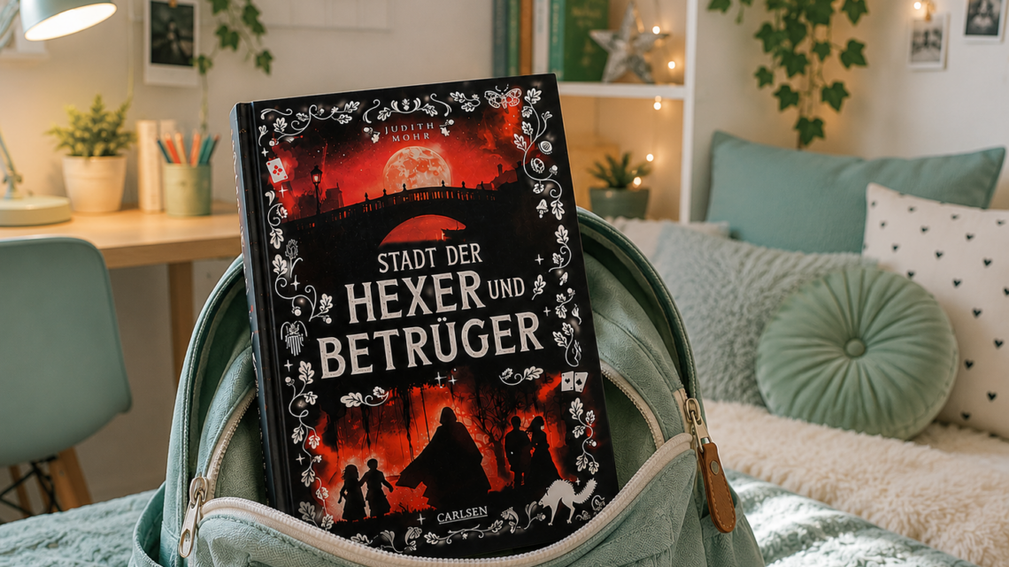 Urlaubslektüre für Teenager: Warum Stadt der Hexer und Betrüger von Carlsen mit in den Koffer darf